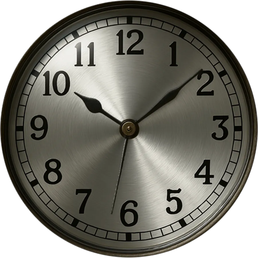 Tock Watch Face - Classic analog style with paper and metal dials